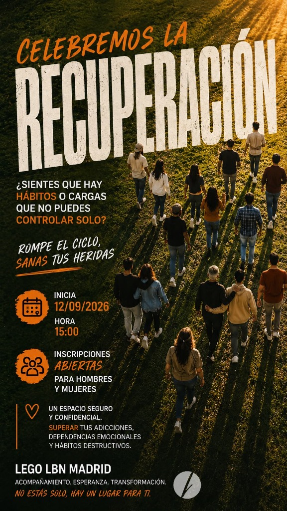 Taller Celebremos la Recuperación - Cartel Oficial